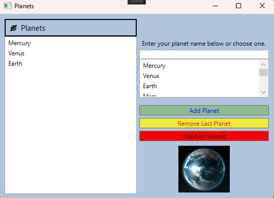 Project 6 Screenshot